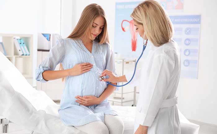 candidiasis embarazo chequeo médico