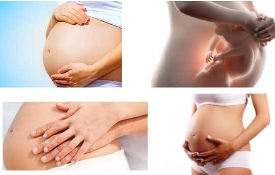 candidiasis en el embarazo collage